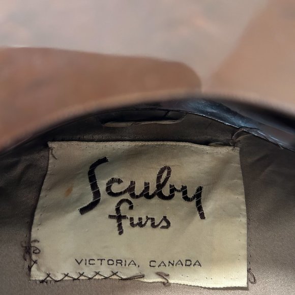 Vintage 1950's Mink Coat - Picture 3 of 9
